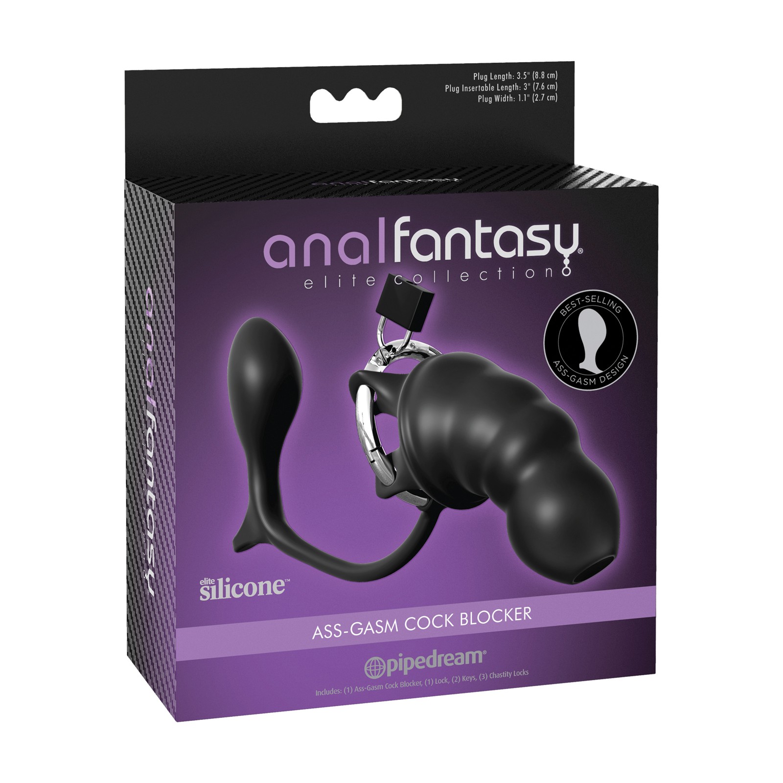 Colección Elite Anal Fantasy Ass Gasm Cock Blocker