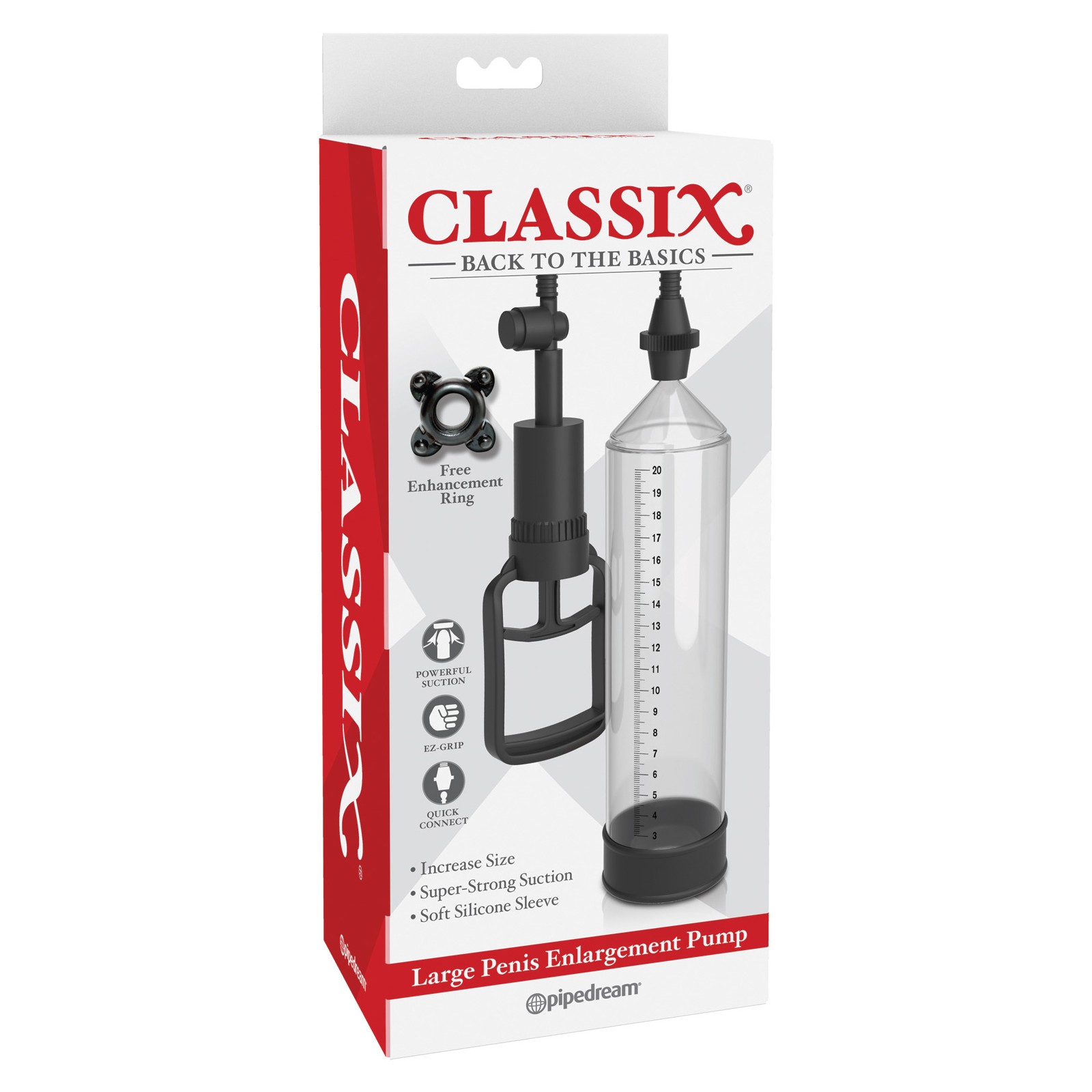 Classix Large Penis Enlargement Pump for Confidence