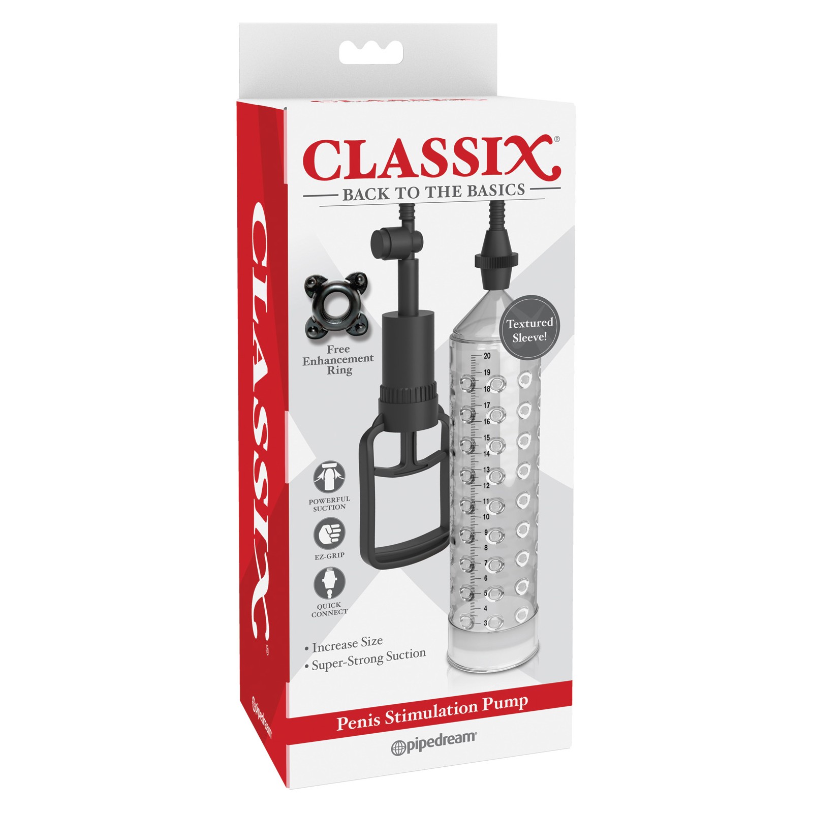 Classix Penis Stimulation Pump - Grow Bigger