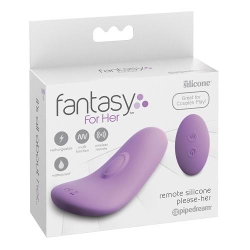 Fantasy For Her Silicone con Control Remoto para Placer Inolvidable