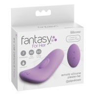 Fantasy For Her Silicone con Control Remoto para Placer Inolvidable