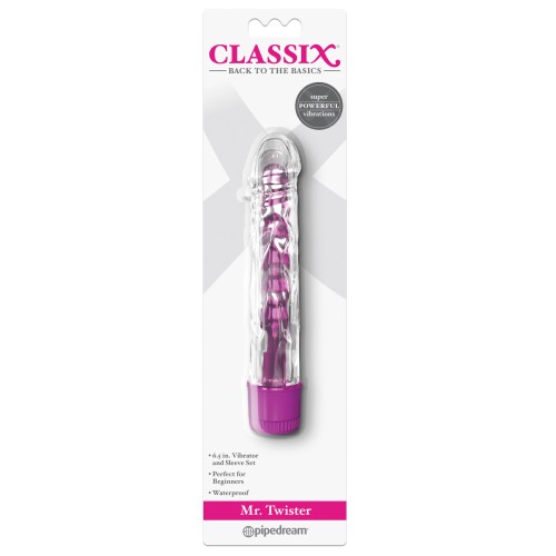 Classix Mr. Twister Vibrador con Funda - Rosa