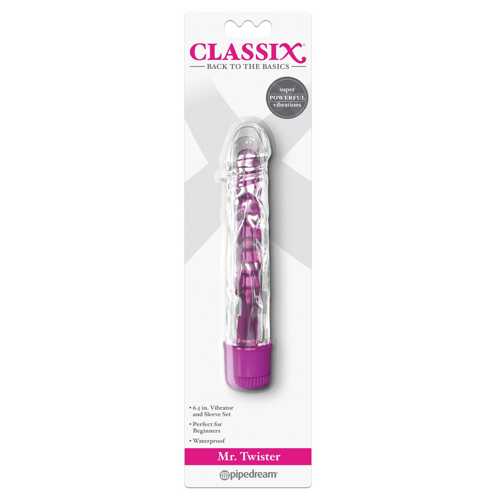 Classix Mr. Twister Vibe with Sleeve - Pink