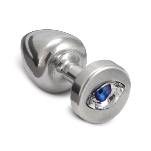 Diogol Anni R Butt Plug Cat's Eye Cristal Plata