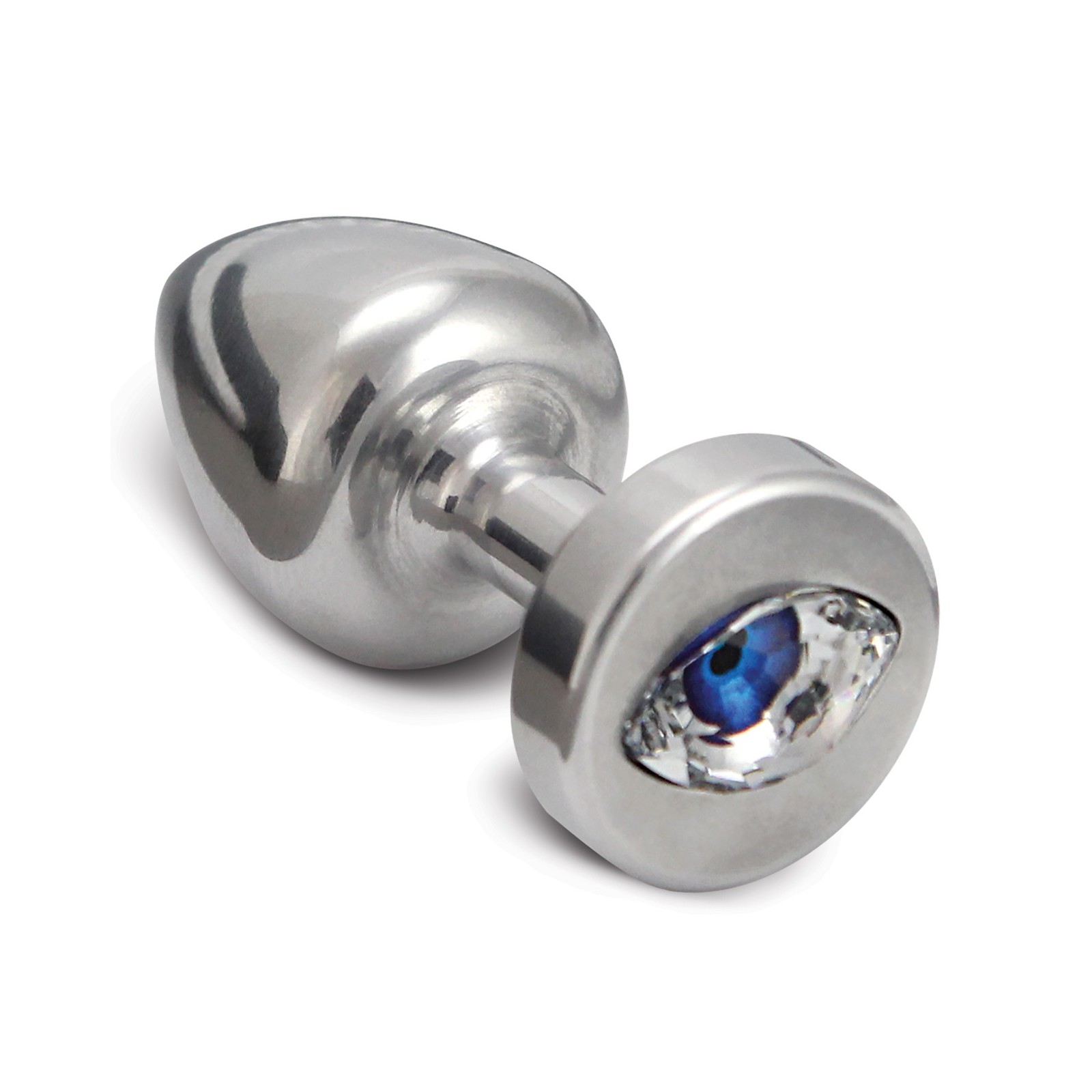 Diogol Anni R Butt Plug Cat's Eye Cristal Plata