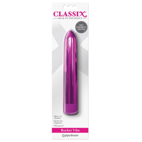 Vibrador Metálico Classix de 7" - Placer Definitivo