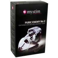 Mystim Pubic Enemy No 2 Cock Cage with E-Stim