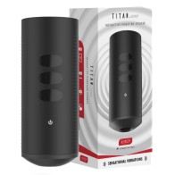 Kiiroo Titan Interactive Vibrating Stroker - Black