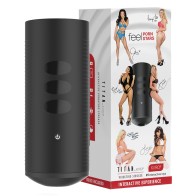 Kiiroo Titan Interactive Vibrating Stroker Black