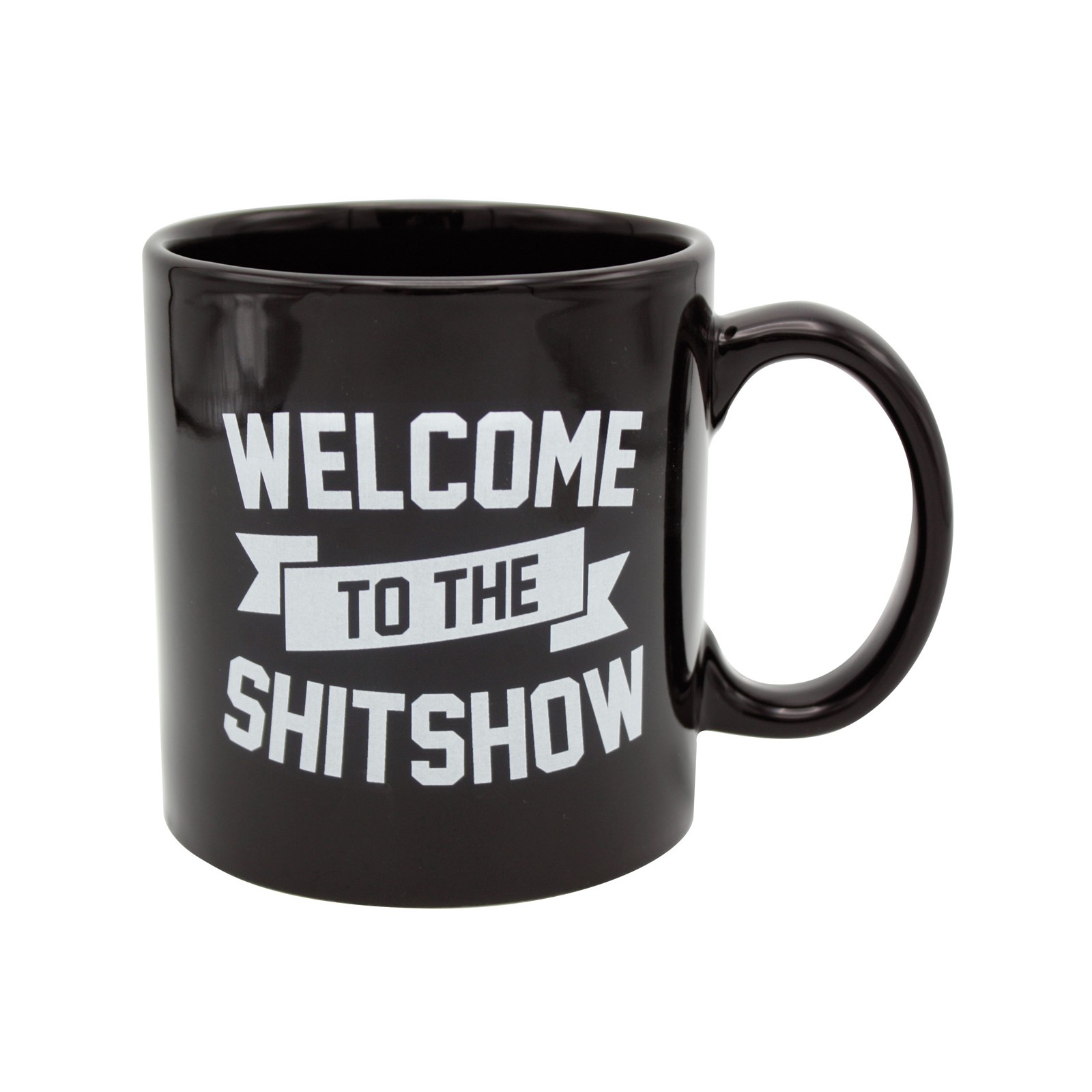 Taza de Actitud Bienvenido al Show de Mierda - Regalo Divertido