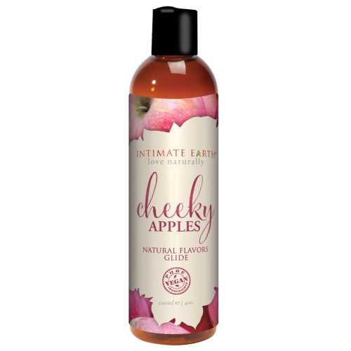 Intimate Earth Glide Natural Sabor a Manzana Picante para el Placer