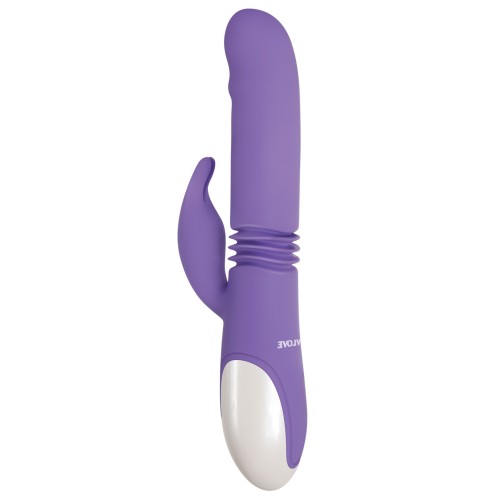 Vibrador Evolved Thick & Thrust Bunny Doble Estímulo Recargable