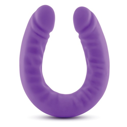 Blush Ruse 18-Inch Slim Double Dong Purple - Thrill & Pleasure