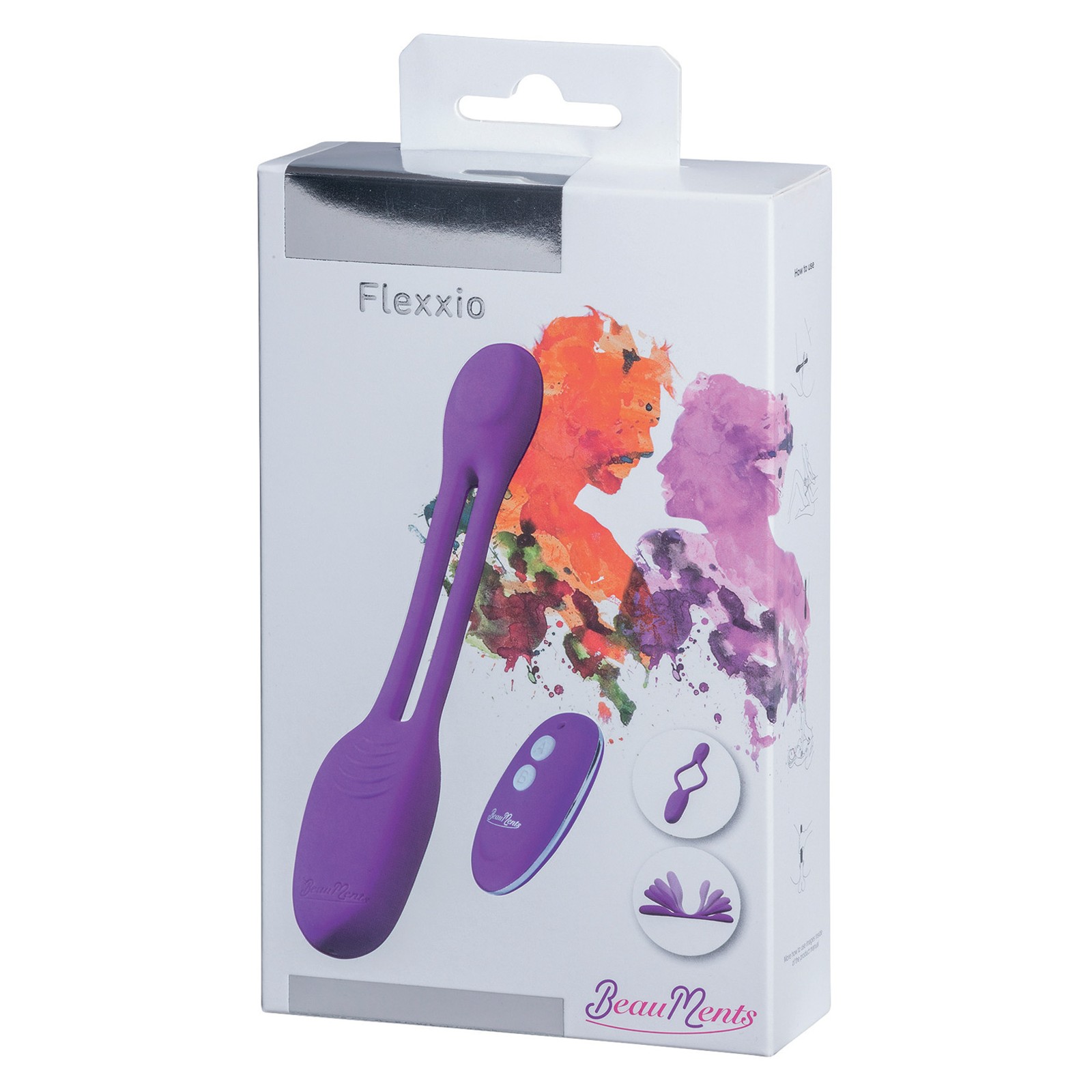 Vibrador BeauMents Flexxio - Púrpura