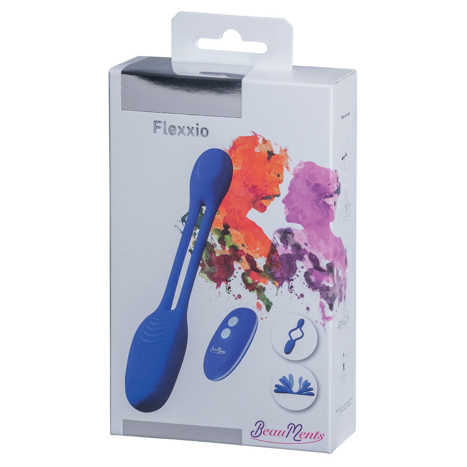 BeauMents Flexxio Powerful Vibrator Blue