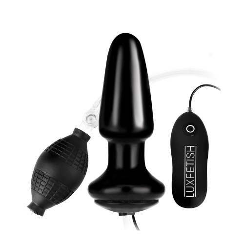 Plug Anal Inflatable Vibrante Lux Fetish para Placer Personalizado