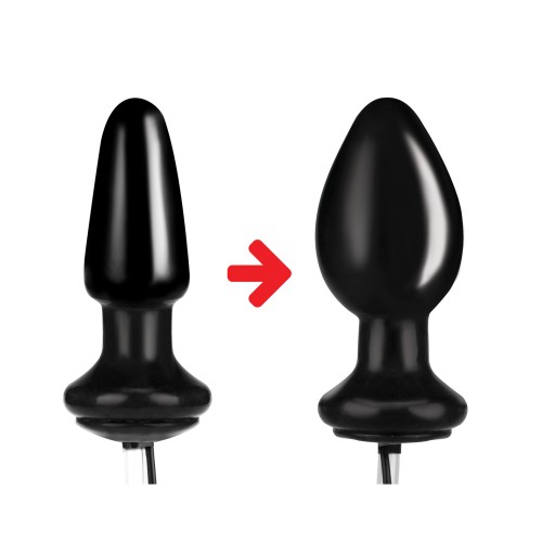 Inflatable Vibrating Butt Plug Lux Fetish for Custom Pleasure