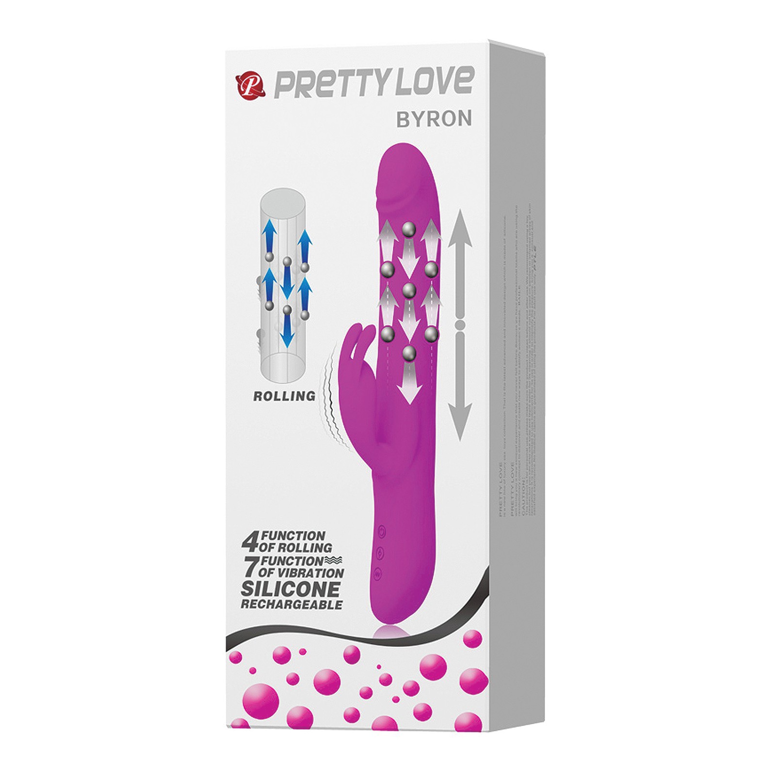 Conejito Vibrador Pretty Love Byron Fucsia