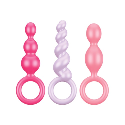 Plugs Booty Call de Satisfyer Colores Asst.