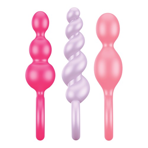 Plugs Booty Call de Satisfyer Colores Asst.