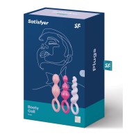 Plugs Booty Call de Satisfyer Colores Asst.