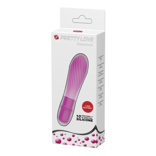 Vibrador G-Spot Brawny Pretty Love Solomon - Fucsia