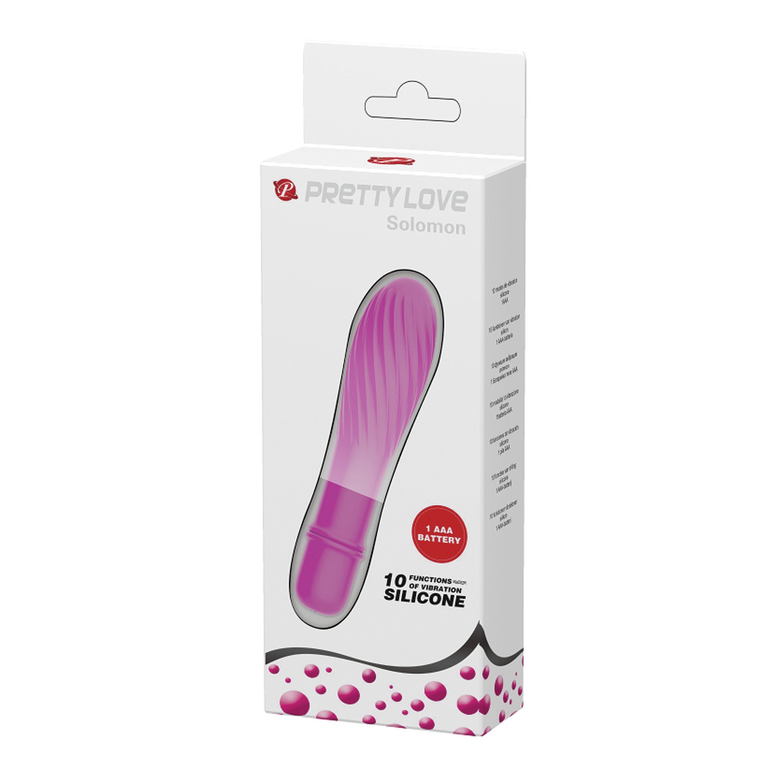 Pretty Love Solomon G-Spot Vibrator - Fuchsia