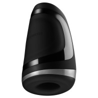 Satisfyer Men Calor y Vibración Negro para Placer Extremo