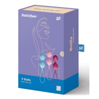 Conjunto de Entrenamiento Satisfyer V Balls de 3 Piezas - Fortalece el Suelo Pélvico