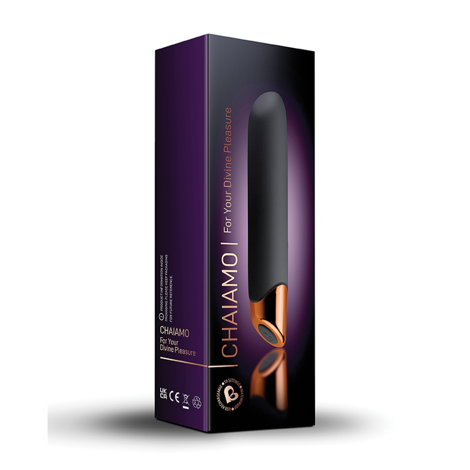 Rocks Off Chaiamo Vibrator Black