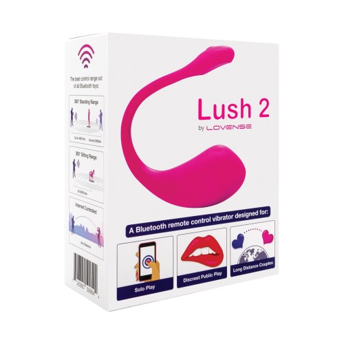 Lovense Lush 2.0 Bluetooth Vibrator