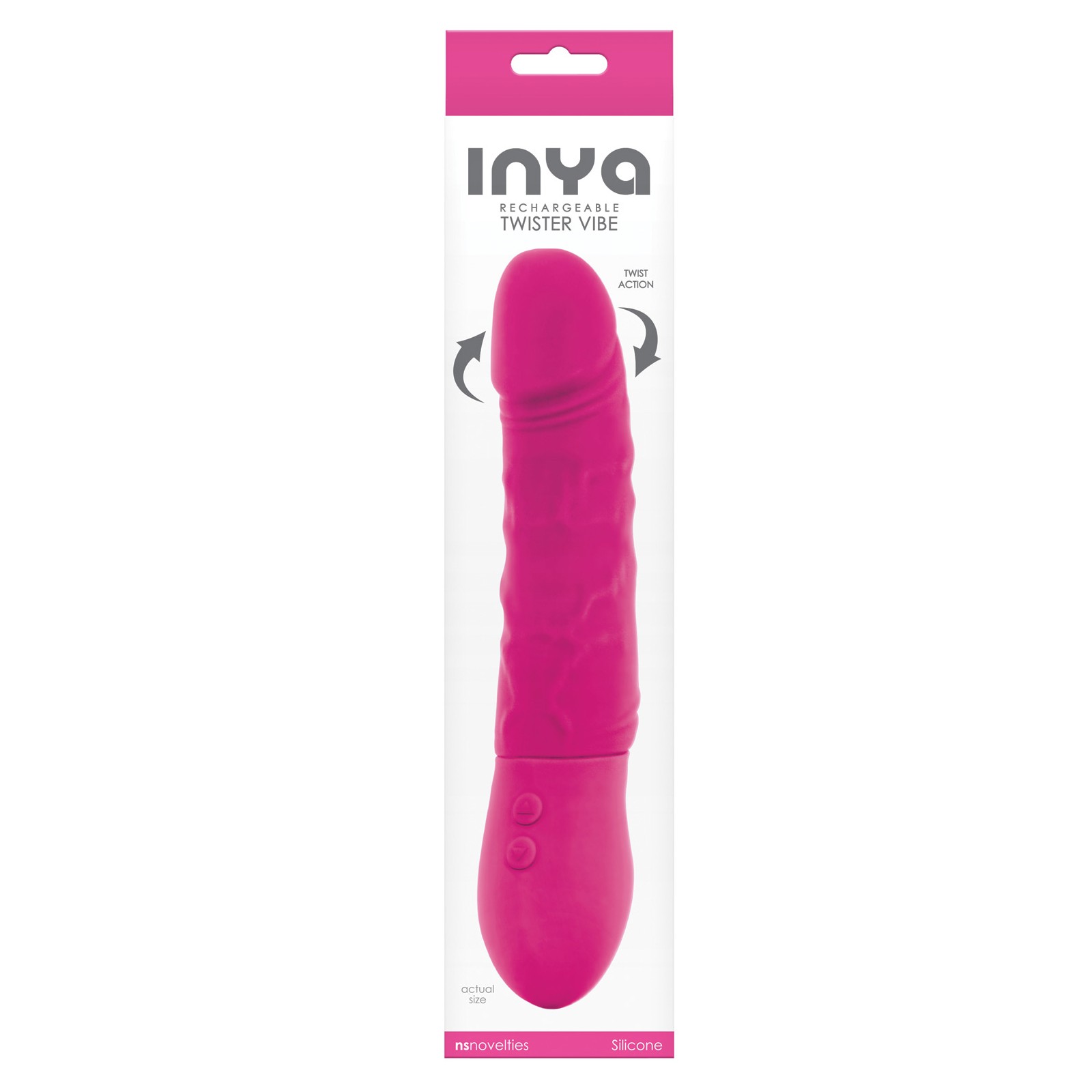 INYA Twister Rotating Silicone Vibrator