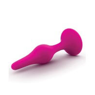 Blush Luxe Beginner Plug Small Pink - Safe Anal Play