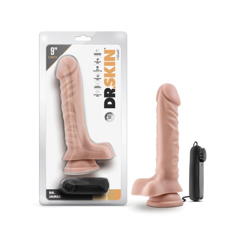 Blush Dr. Skin Dr. James 9" Cock for Ultimate Satisfaction