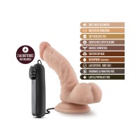 Dildo Dr. Ken 6.5" con Ventosa - Vainilla