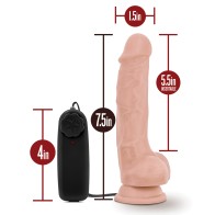 Blush Dr. Skin Dr. Tim 7.5" Pene Vibrador con Ventosa