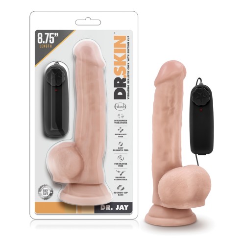 Blush Dr. Jay 8.75" Vibrating Realistic Cock