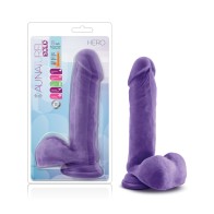 Dildo Blush Au Naturel Bold Hero 8" Morado