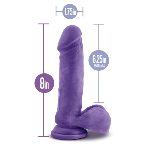 Dildo Blush Au Naturel Bold Hero 8" Morado