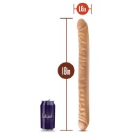 Blush Dr. Skin 18" Double Dildo - Realistic Pleasure