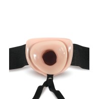 Dr. Skin 7 Inch Hollow Strap-On Vanilla