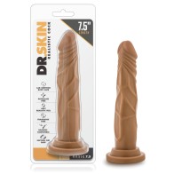 Dr. Skin Cock Realista - 7.5" Mocha