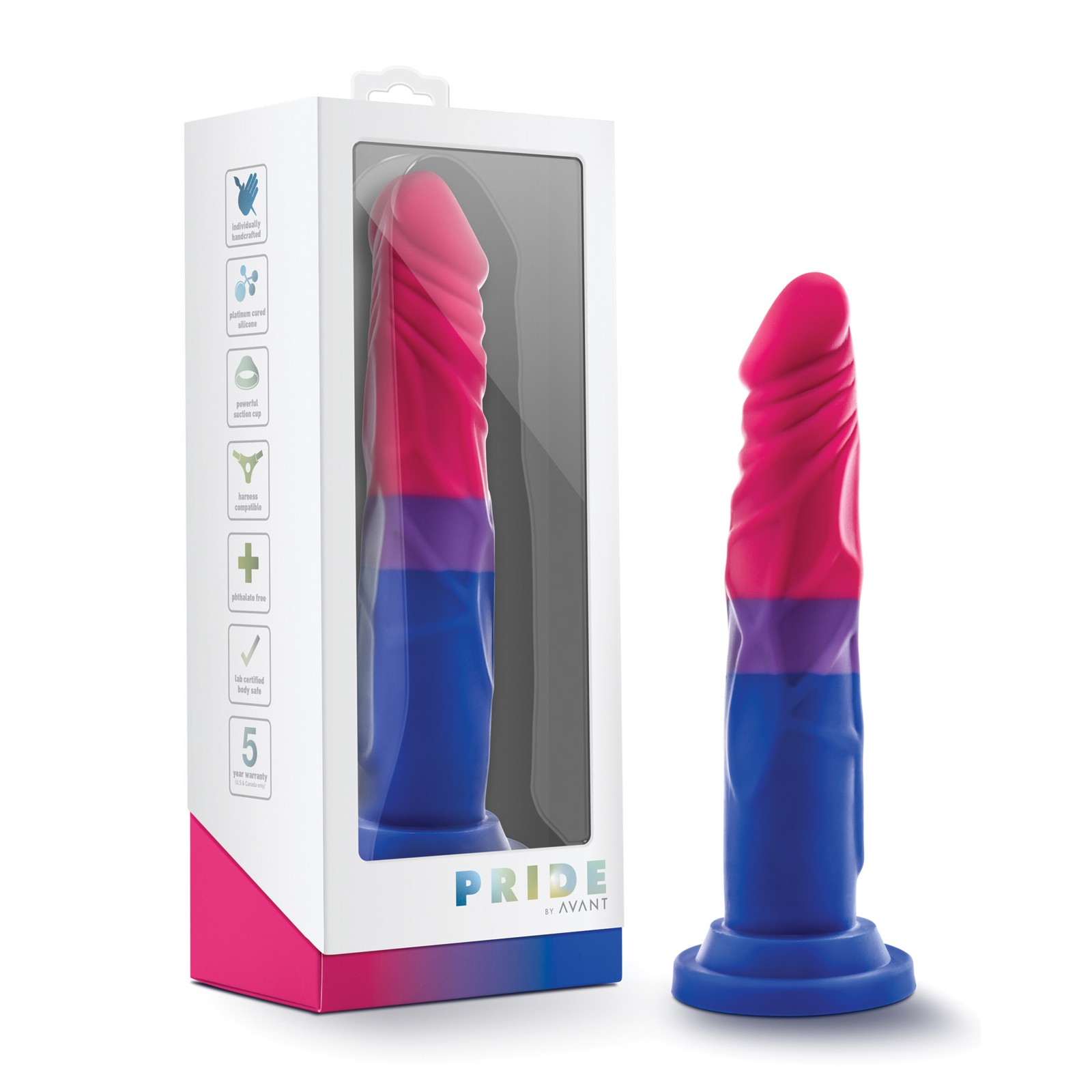 Dildo Bisexual Pride Avant P8 Love