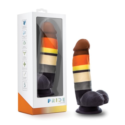 Blush Avant P9 Bear Pride Dildo - Multi Color - Adult Toy