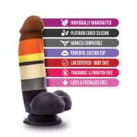 Blush Avant P9 Bear Pride Dildo - Multi Color - Adult Toy