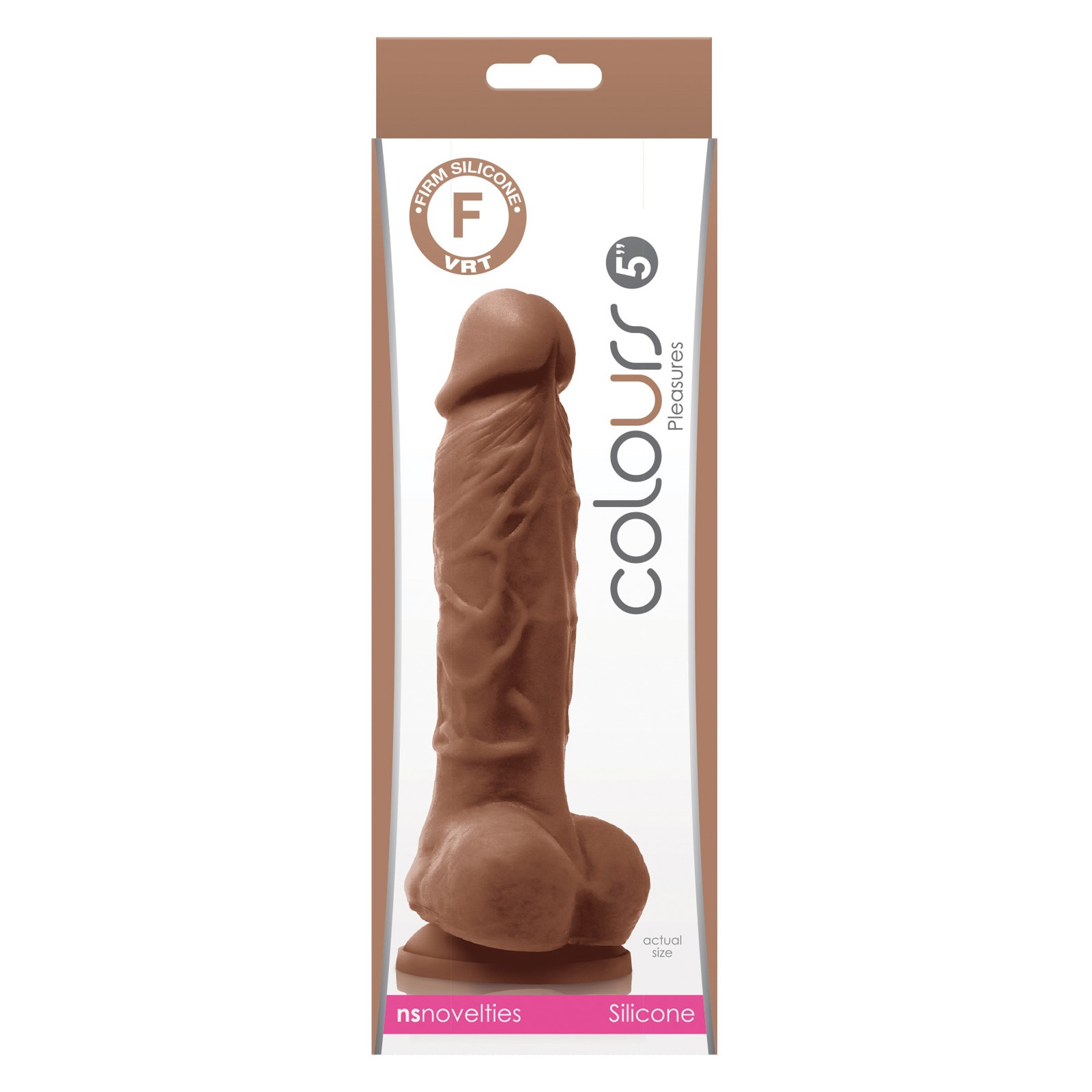 Dildo de 5" Colours Pleasures con Ventosa