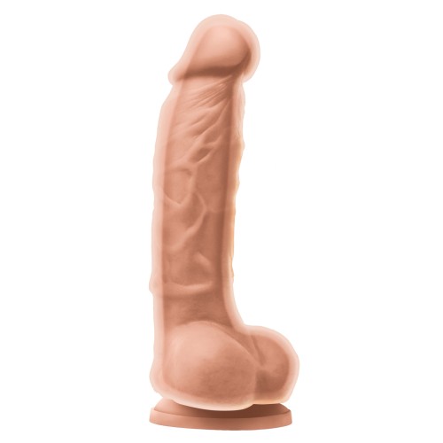 Colours Dual Density 5 Inch Dildo - White