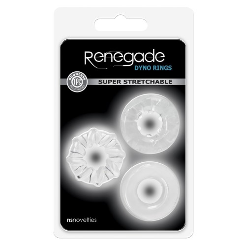 Renegade Dyno Rings Clear for Enhanced Pleasure