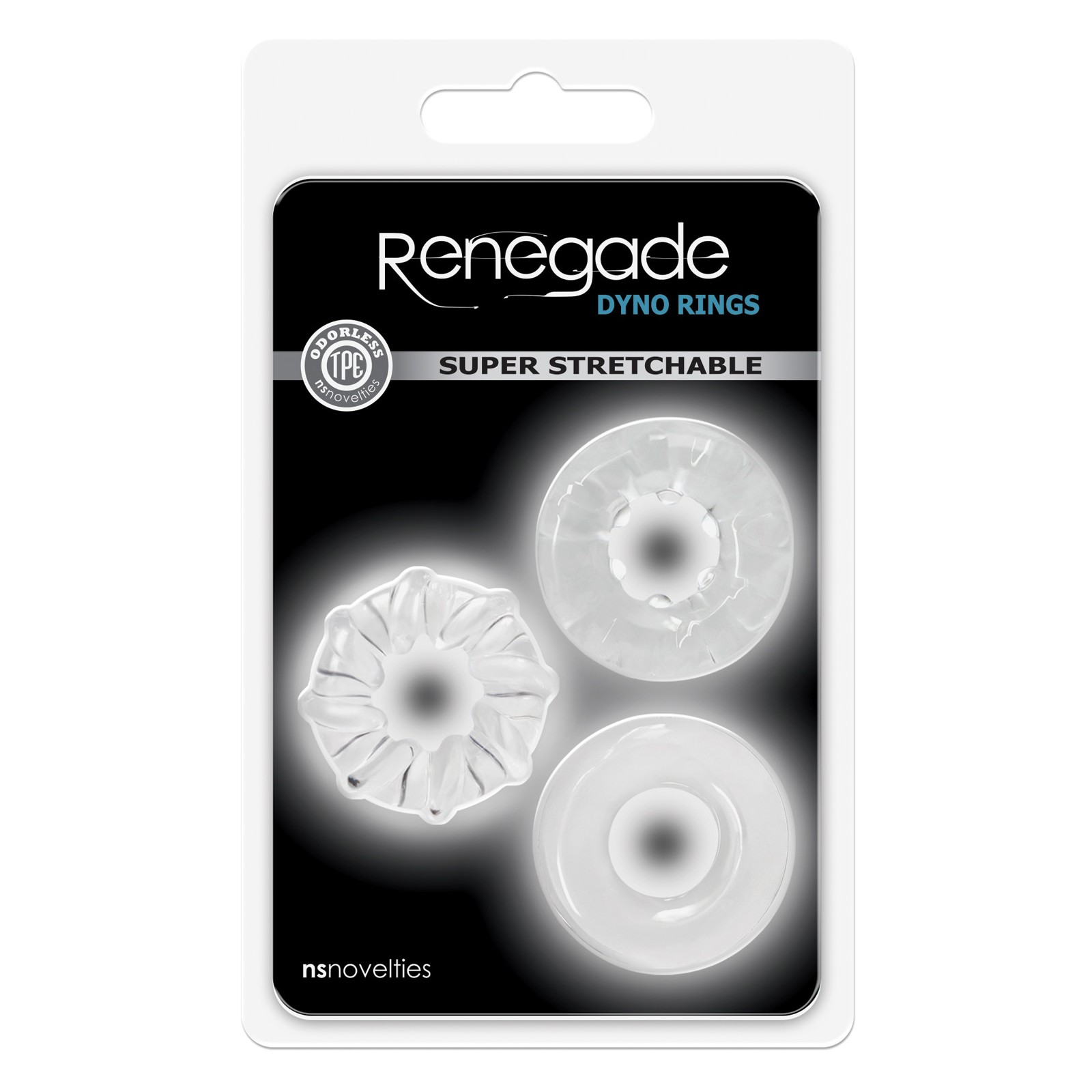 Renegade Dyno Rings Clear for Enhanced Pleasure