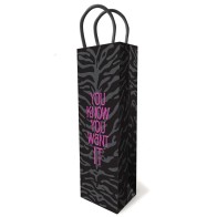 You Know You Want It Stylish Gift Bag